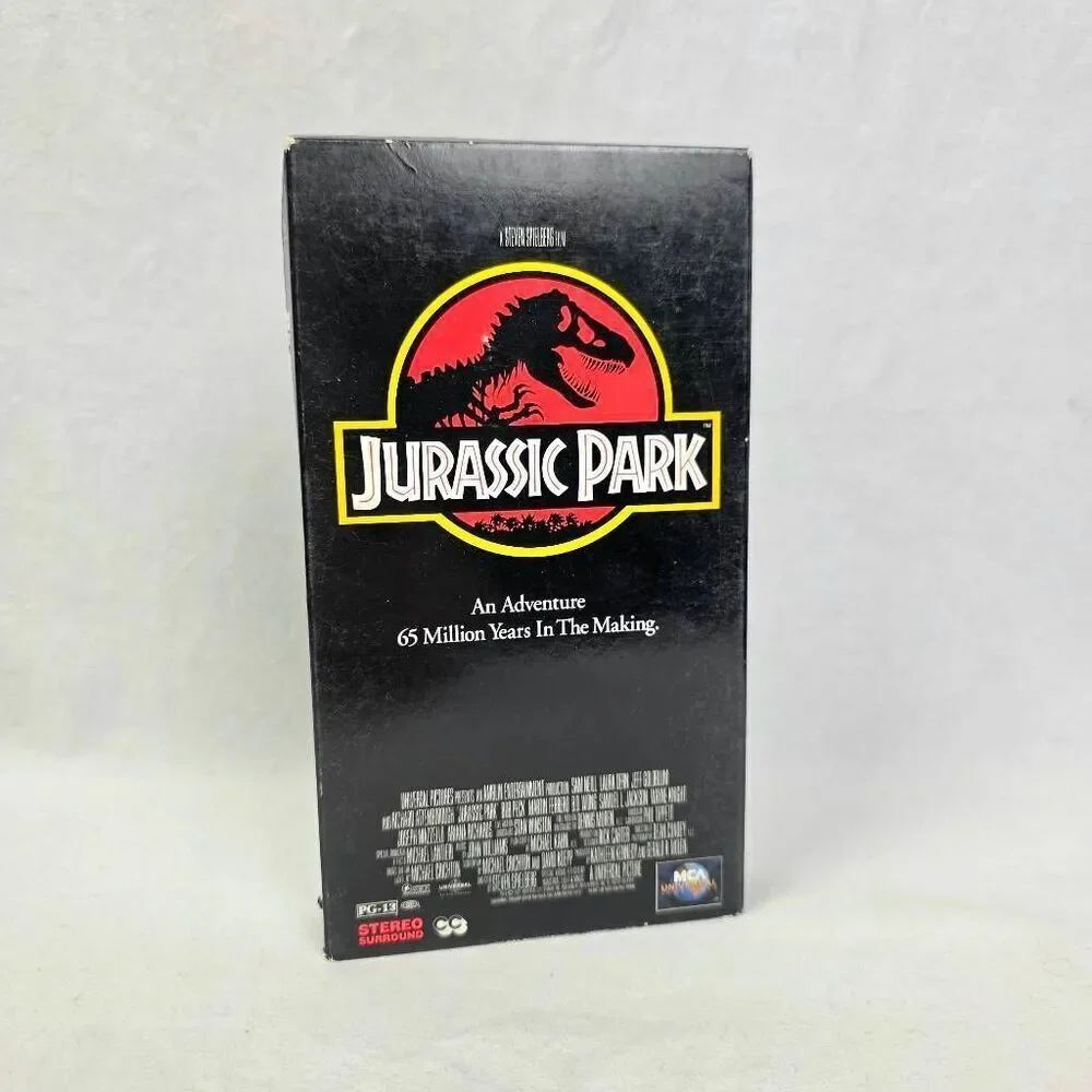 Jurassic Park VHS 1993 Steven Spielberg Classic